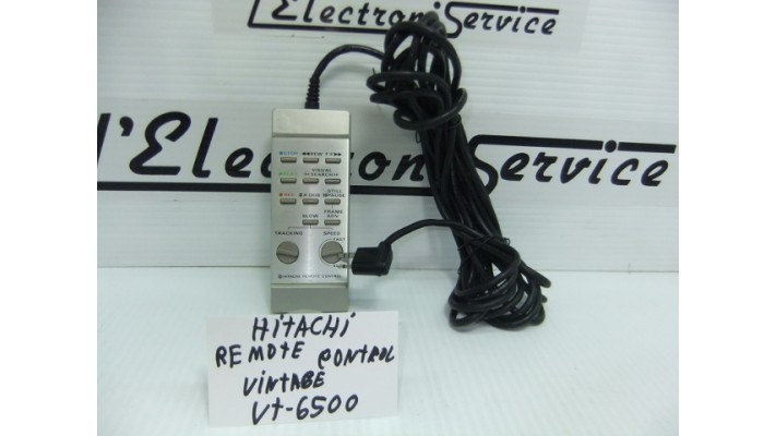 Hitachi VT-6500 télécommande vintage .